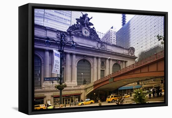 Grand Central Station - 42nd Street - Manhattan - New York City - United States-Philippe Hugonnard-Framed Premier Image Canvas