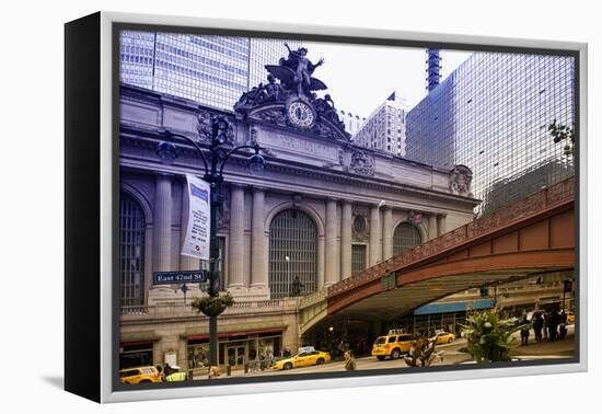 Grand Central Station - 42nd Street - Manhattan - New York City - United States-Philippe Hugonnard-Framed Premier Image Canvas