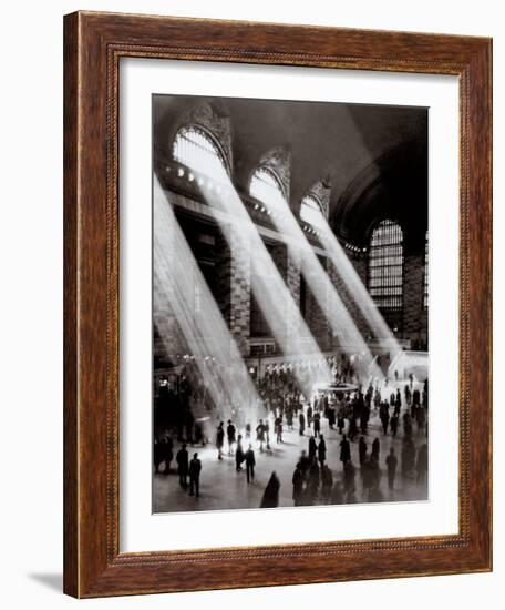 Grand Central Station, c.1930-null-Framed Art Print