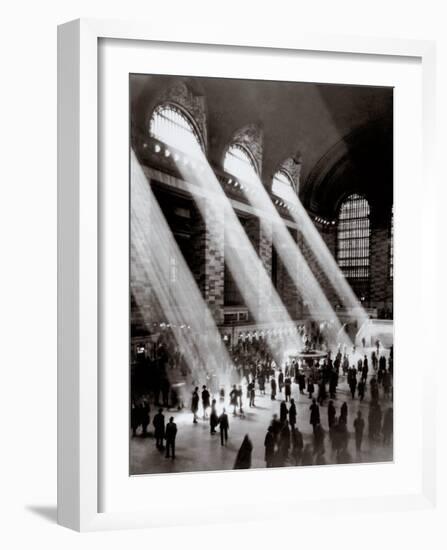 Grand Central Station, c.1930-null-Framed Art Print