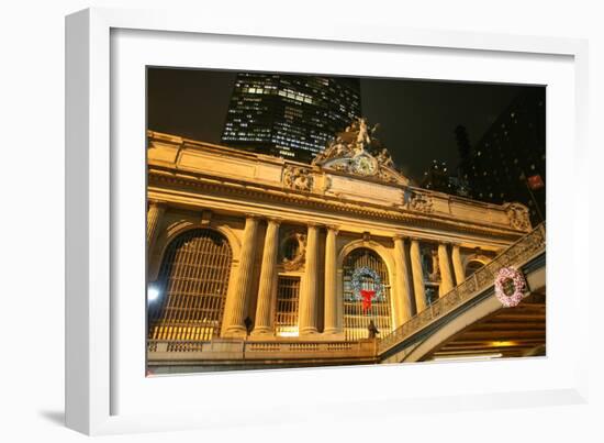 Grand Central Station Christmas-Robert Goldwitz-Framed Photographic Print