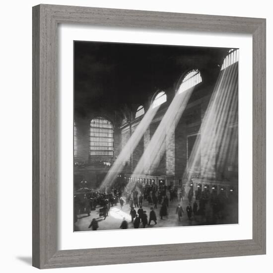 Grand Central Station, Evening-The Chelsea Collection-Framed Giclee Print