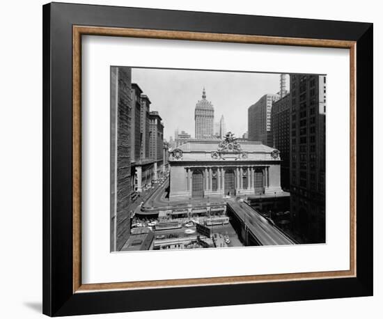 Grand Central Station in Manhattan-null-Framed Photographic Print