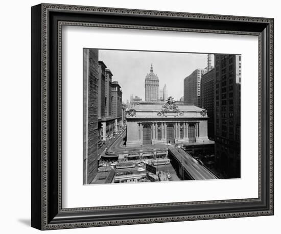 Grand Central Station in Manhattan-null-Framed Photographic Print