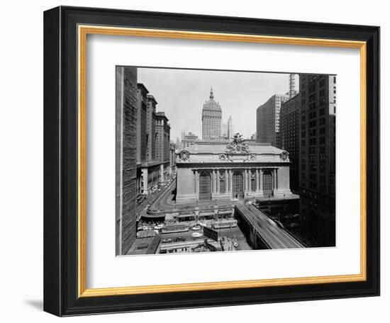 Grand Central Station in Manhattan-null-Framed Photographic Print