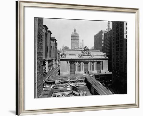 Grand Central Station in Manhattan-null-Framed Photographic Print