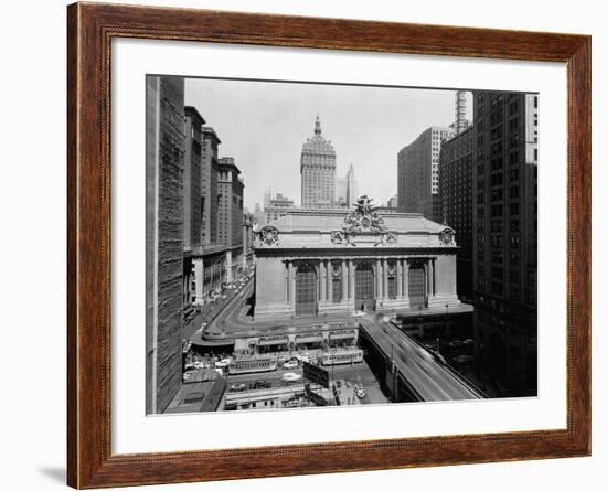 Grand Central Station in Manhattan-null-Framed Photographic Print