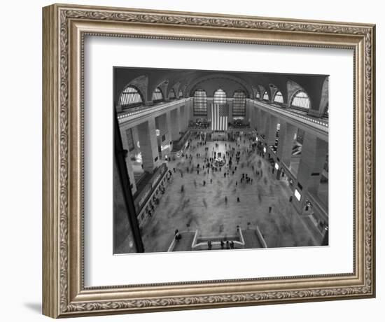 Grand Central Station Interior-Chris Bliss-Framed Art Print