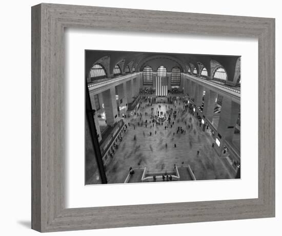 Grand Central Station Interior-Chris Bliss-Framed Art Print