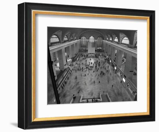 Grand Central Station Interior-Chris Bliss-Framed Art Print