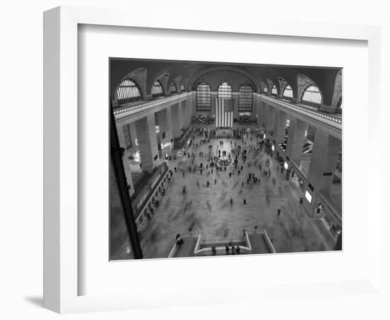 Grand Central Station Interior-Chris Bliss-Framed Art Print