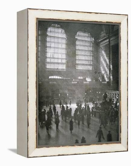 Grand Central Station, New York City, 1925-null-Framed Premier Image Canvas