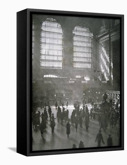 Grand Central Station, New York City, 1925-null-Framed Premier Image Canvas