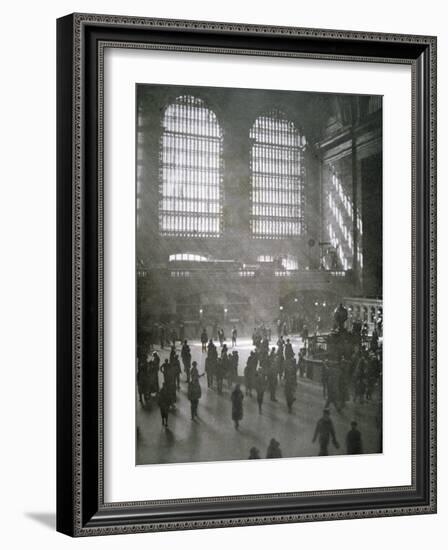 Grand Central Station, New York City, 1925-null-Framed Photographic Print