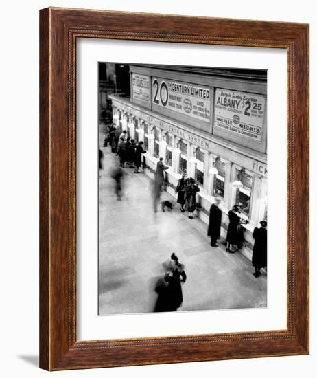 Grand Central Station, new York City, c.1930-null-Framed Art Print