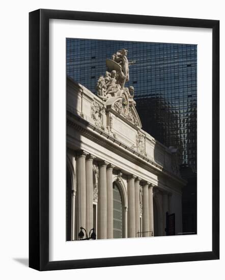 Grand Central Station Terminal Building, 42nd Street, Manhattan, New York City, New York, USA-Amanda Hall-Framed Photographic Print