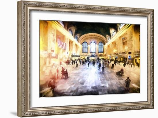 Grand Central Station-Philippe Hugonnard-Framed Giclee Print