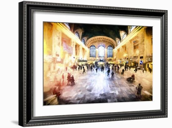 Grand Central Station-Philippe Hugonnard-Framed Giclee Print