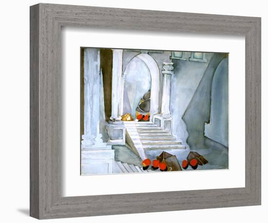 Grand Central Station-Zelda Fitzgerald-Framed Art Print