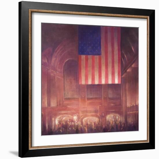 Grand Central Station-Lincoln Seligman-Framed Giclee Print