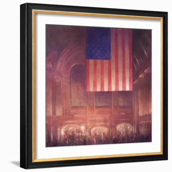 Grand Central Station-Lincoln Seligman-Framed Giclee Print