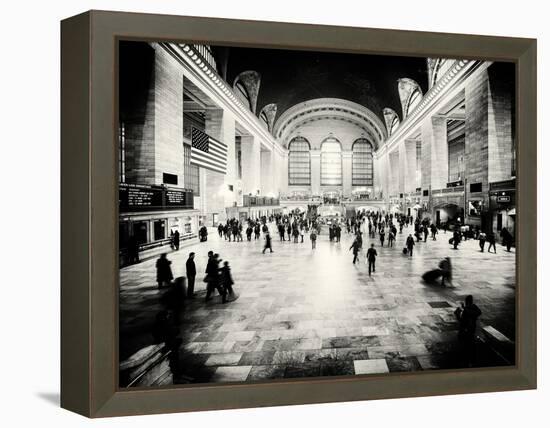 Grand Central Terminal at 42nd Street and Park Avenue in Midtown Manhattan in New York-Philippe Hugonnard-Framed Premier Image Canvas