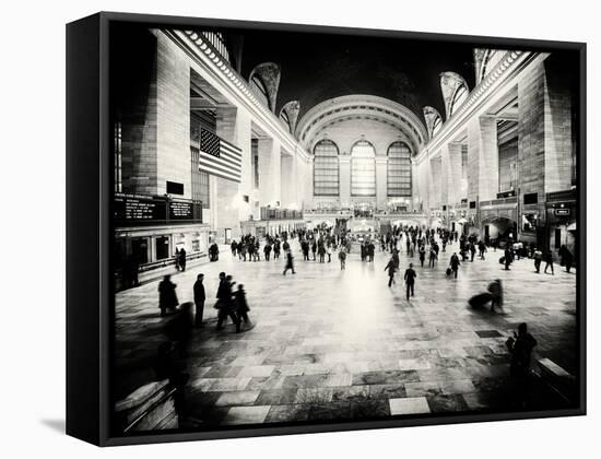 Grand Central Terminal at 42nd Street and Park Avenue in Midtown Manhattan in New York-Philippe Hugonnard-Framed Premier Image Canvas