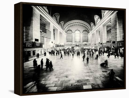 Grand Central Terminal at 42nd Street and Park Avenue in Midtown Manhattan in New York-Philippe Hugonnard-Framed Premier Image Canvas