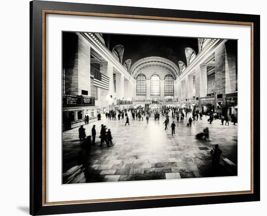 Grand Central Terminal at 42nd Street and Park Avenue in Midtown Manhattan in New York-Philippe Hugonnard-Framed Photographic Print