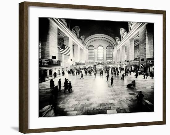 Grand Central Terminal at 42nd Street and Park Avenue in Midtown Manhattan in New York-Philippe Hugonnard-Framed Photographic Print