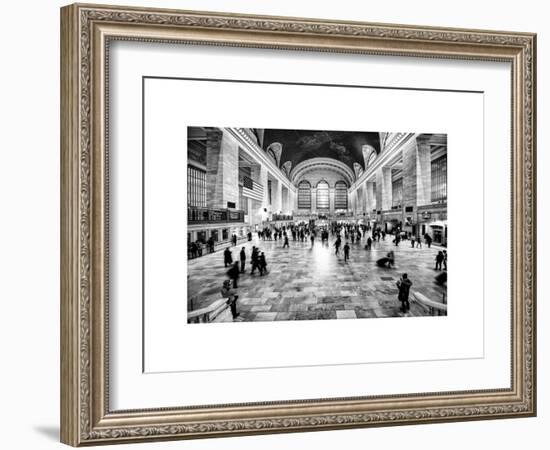 Grand Central Terminal at 42nd Street and Park Avenue in Midtown Manhattan in New York-Philippe Hugonnard-Framed Art Print