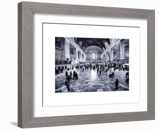 Grand Central Terminal at 42nd Street and Park Avenue in Midtown Manhattan in New York-Philippe Hugonnard-Framed Art Print