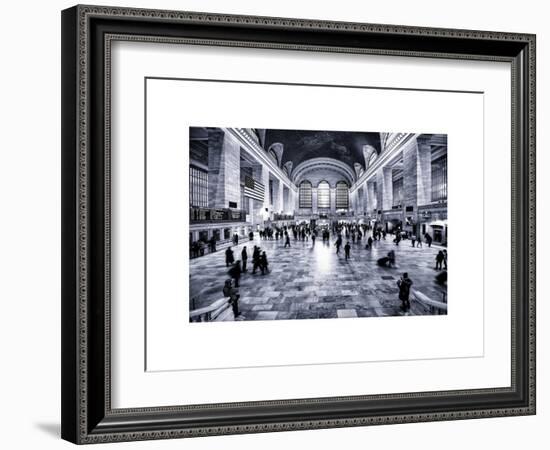 Grand Central Terminal at 42nd Street and Park Avenue in Midtown Manhattan in New York-Philippe Hugonnard-Framed Art Print