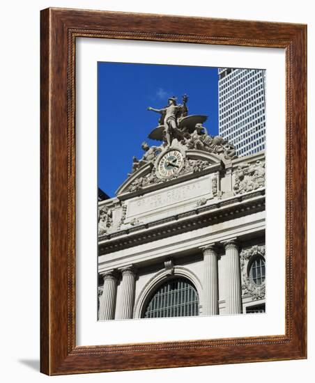 Grand Central Terminal, Manhattan, New York City, New York, USA-Amanda Hall-Framed Photographic Print