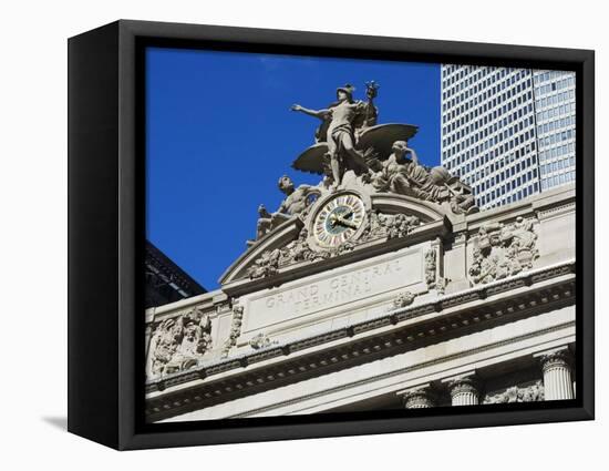 Grand Central Terminal, Manhattan, New York City, New York, USA-Amanda Hall-Framed Premier Image Canvas