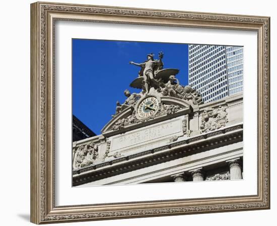 Grand Central Terminal, Manhattan, New York City, New York, USA-Amanda Hall-Framed Photographic Print