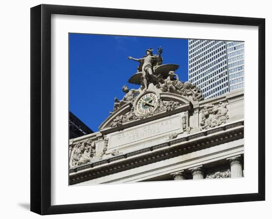 Grand Central Terminal, Manhattan, New York City, New York, USA-Amanda Hall-Framed Photographic Print