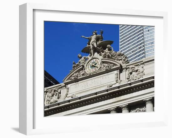 Grand Central Terminal, Manhattan, New York City, New York, USA-Amanda Hall-Framed Photographic Print