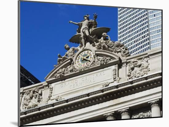 Grand Central Terminal, Manhattan, New York City, New York, USA-Amanda Hall-Mounted Photographic Print