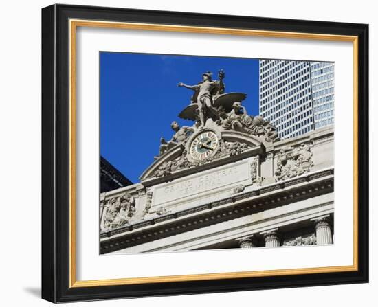 Grand Central Terminal, Manhattan, New York City, New York, USA-Amanda Hall-Framed Photographic Print