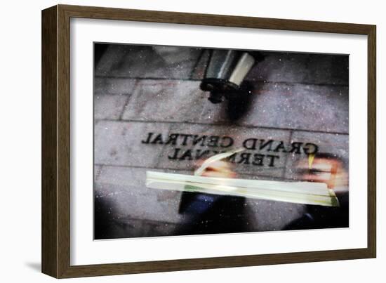 Grand Central Terminal Reflection-null-Framed Photo