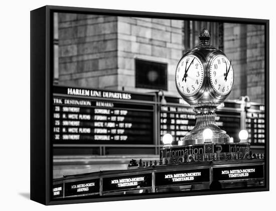 Grand Central Terminal's Four-Sided Seth Thomas Clock - Manhattan - New York-Philippe Hugonnard-Framed Premier Image Canvas