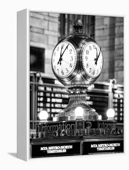 Grand Central Terminal's Four-Sided Seth Thomas Clock - Manhattan - New York-Philippe Hugonnard-Framed Premier Image Canvas