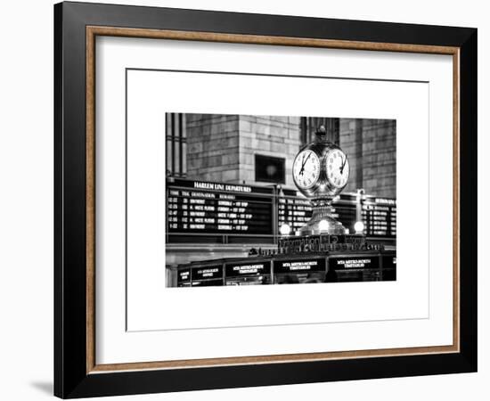 Grand Central Terminal's Four-Sided Seth Thomas Clock - Manhattan - New York-Philippe Hugonnard-Framed Art Print