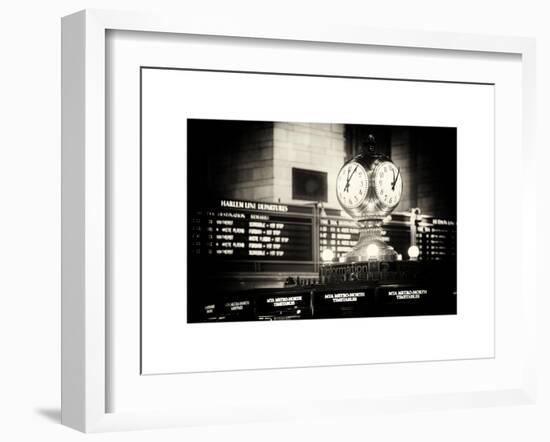 Grand Central Terminal's Four-Sided Seth Thomas Clock - Manhattan - New York-Philippe Hugonnard-Framed Art Print