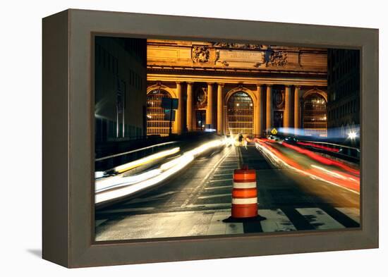 Grand Central Terminal Timelapse NYC-null-Framed Stretched Canvas