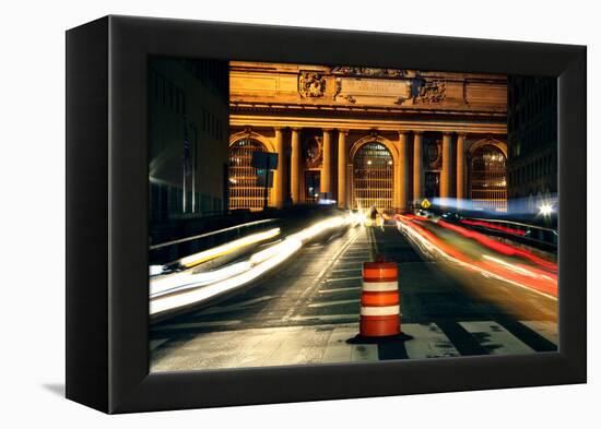 Grand Central Terminal Timelapse NYC-null-Framed Stretched Canvas