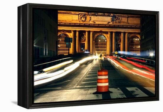 Grand Central Terminal Timelapse NYC-null-Framed Stretched Canvas