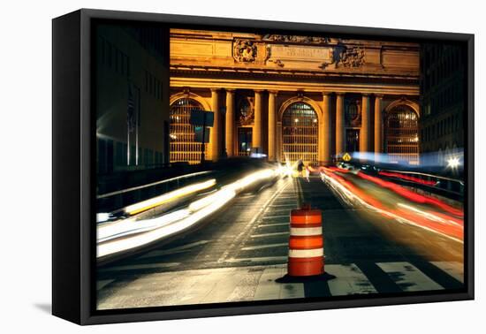 Grand Central Terminal Timelapse NYC-null-Framed Stretched Canvas