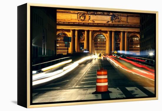 Grand Central Terminal Timelapse NYC-null-Framed Stretched Canvas